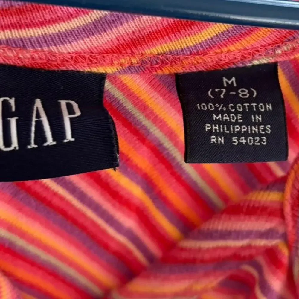 Vintage childrens gap striped dress